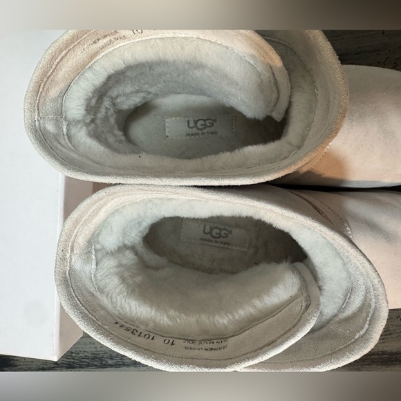 UGG Women's Karisa Everlasting Swarovski Glitter Charm Boots In White Size 10 - Picture 14 of 16